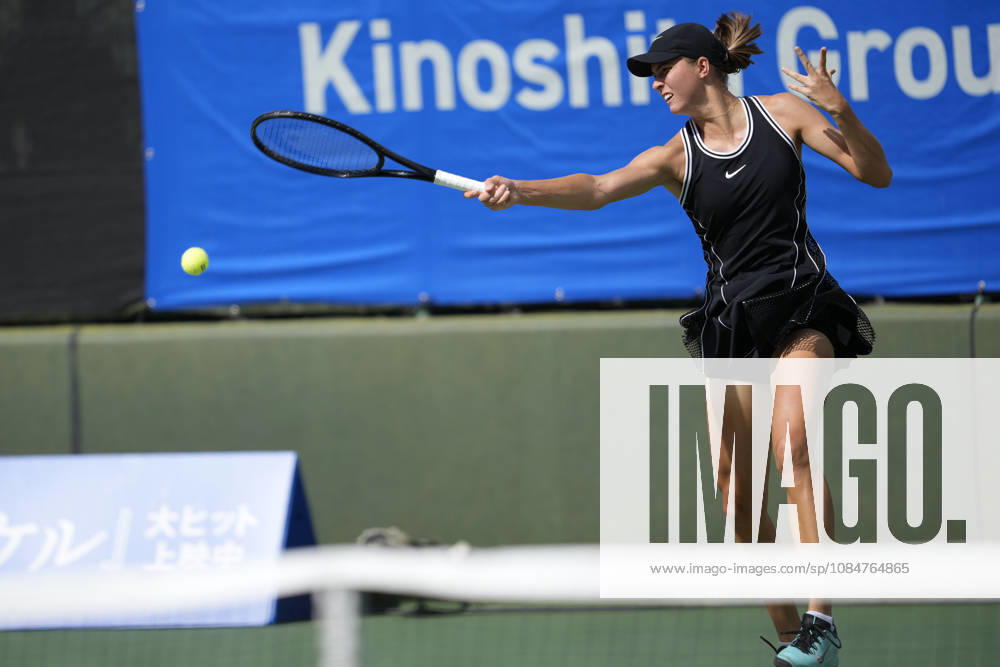 WTA, Tennis Damen Kinoshita Group Japan Open - Day 1 Lilli Tagger of Austria competes in her round of 32 singles match against Liudmila Samsonova at the 2026 Kinoshita Group Japan Open Women s tennis tournament at Utsubo Tennis Center in Osaka, Japan, on October 19, 2026. Osaka Japan