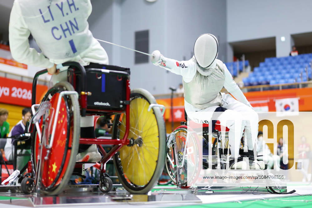 Mieko Matsumoto (JPN), OCTOBER 19, 2026 - Para Fencing : Women s Foil Category A Round of pool during the Asian Para Games Aichi-Nagoya 2026 at Nagoya City Inae Sports Center in Aichi, Japan. Noxthirdxpartyxsales aflo_357259584 NaokixMoritax