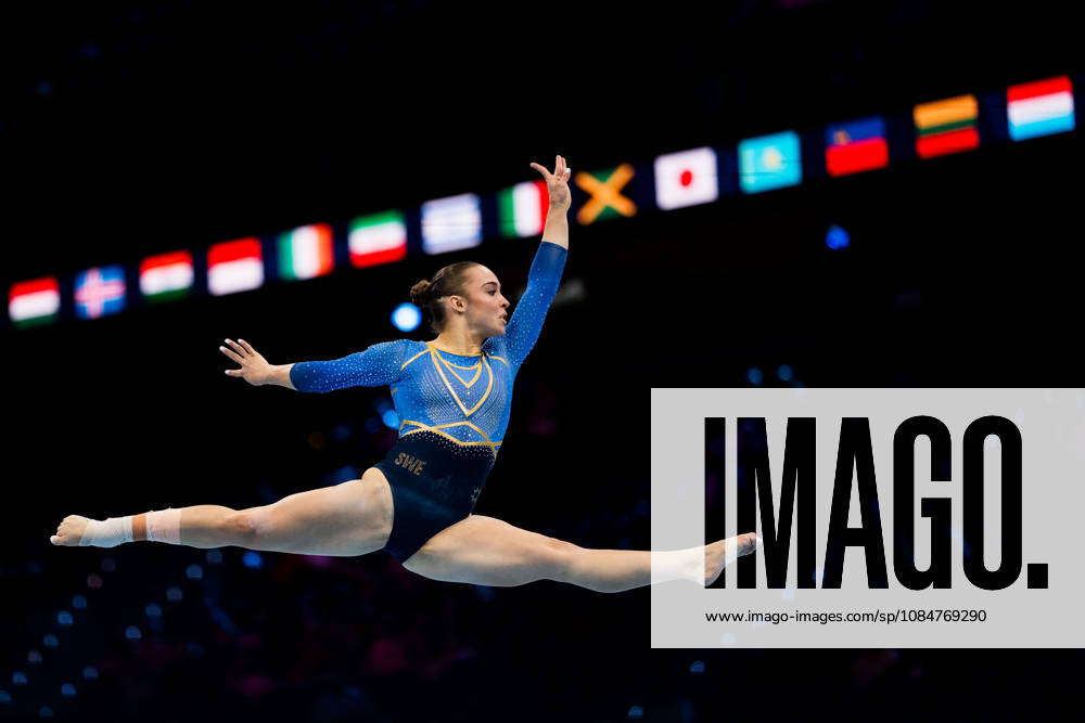 Emelie Westlund of Sweden competes in women s floor exercise qualifications during day three of the 2026 Artistic Gymnastics World Championships on October 19, 2026 in Rotterdam. Photo: Joel Marklund BILDBYRÅN kod JM JM0860 bbeng artistisk gymnastik artistic gymnastics gymnastik-vm vm artistic gymnastics world championships dambbeng artistisk gymnastik artistic gymnastics gymnastik-vm vm artistic gymnastics world championships dam sverige sweden