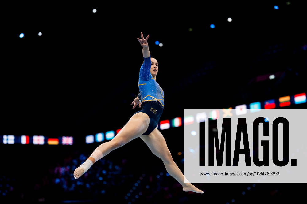 Emelie Westlund of Sweden competes in women s floor exercise qualifications during day three of the 2026 Artistic Gymnastics World Championships on October 19, 2026 in Rotterdam. Photo: Joel Marklund BILDBYRÅN kod JM JM0860 bbeng artistisk gymnastik artistic gymnastics gymnastik-vm vm artistic gymnastics world championships dambbeng artistisk gymnastik artistic gymnastics gymnastik-vm vm artistic gymnastics world championships dam sverige sweden