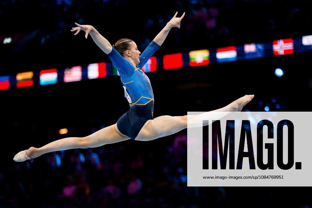 Maya Stahl of Sweden competes in women s floor exercise qualifications during day three of the 2026 Artistic Gymnastics World Championships on October 19, 2026 in Rotterdam. Photo: Joel Marklund BILDBYRÅN kod JM JM0860 bbeng artistisk gymnastik artistic gymnastics gymnastik-vm vm artistic gymnastics world championships dambbeng artistisk gymnastik artistic gymnastics gymnastik-vm vm artistic gymnastics world championships dam sverige sweden