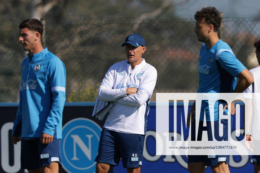 Napoli’s head coach Massimiliano Allegri During training at the SSC Napoli sports center, Champions League Napoli - Bodo Glimt Castel Volturno (CE) on October 19 , 2026