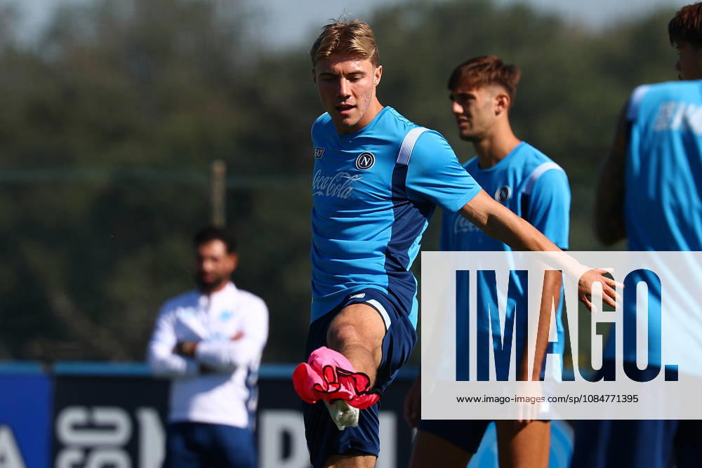 Napoli’s Rasmus Hojlund During training at the SSC Napoli sports center, Champions League Napoli - Bodo Glimt Castel Volturno (CE) on October 19 , 2026