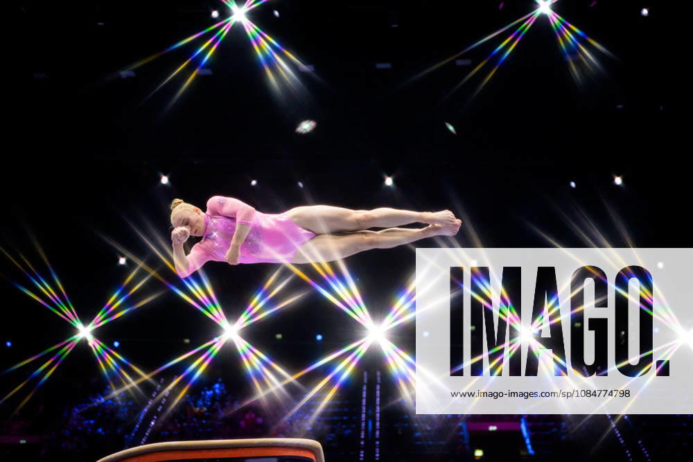 Editors note: An on-camera star filter was used to create this picture. Charlize Moerz of Austria competes in women s vault qualifications during day three of the 2026 Artistic Gymnastics World Championships on October 19, 2026 in Rotterdam. Photo: Joel Marklund BILDBYRÅN kod JM JM0860 bbeng artistisk gymnastik artistic gymnastics gymnastik-vm vm artistic gymnastics world championships dambbeng artistisk gymnastik artistic gymnastics gymnastik-vm vm artistic gymnastics world championships dam österrike austria