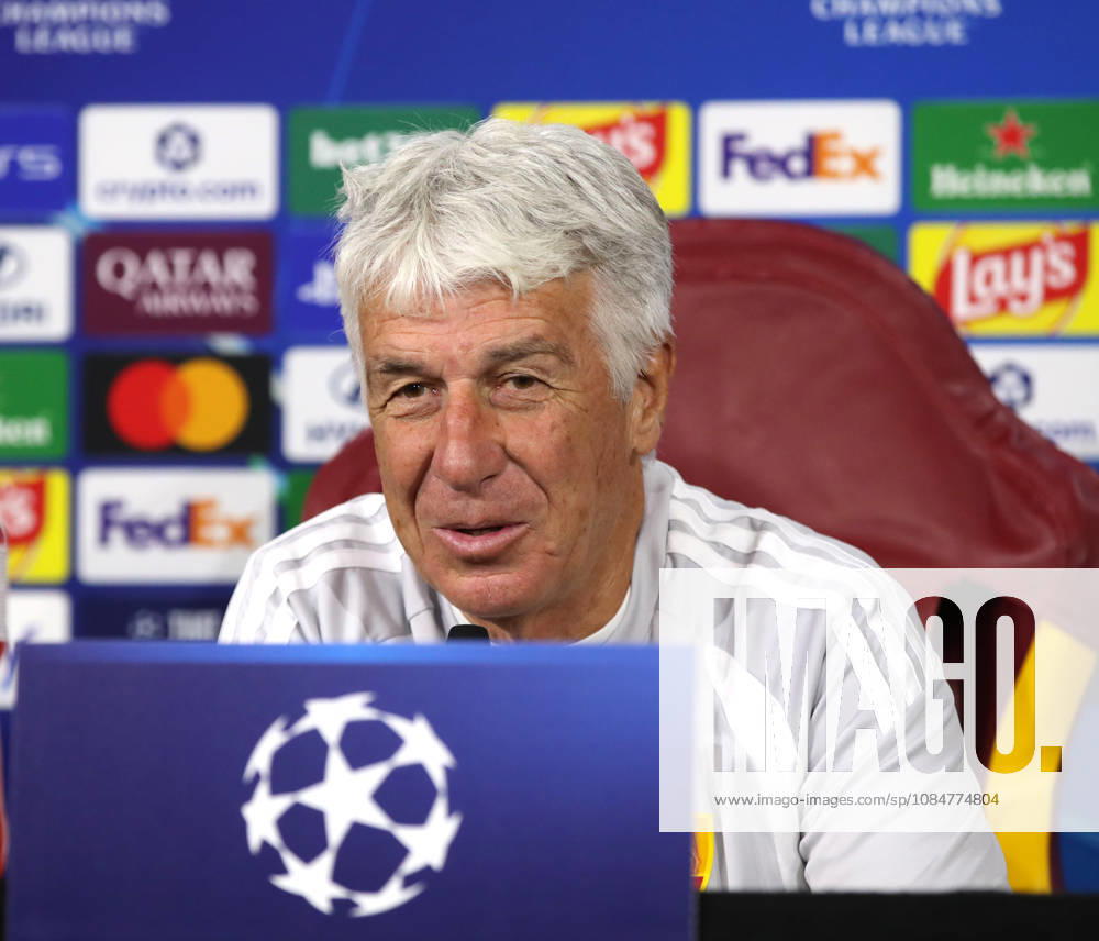 IPA89909988 - October 19, 2026 Champions League: Gasperini press conference, PK, Pressekonferenz + Training Sessions In the photo: Gasperini (Photo by Gino Mancini)