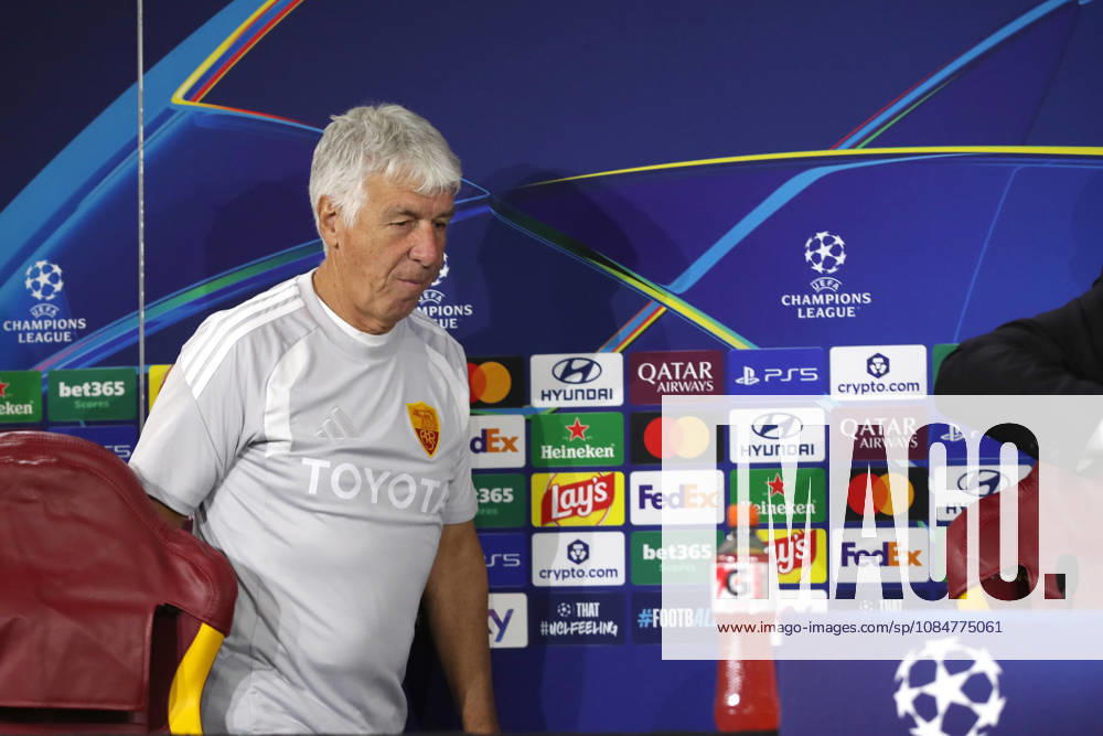 IPA89910535 - October 19, 2026 Champions League: Gasperini press conference, PK, Pressekonferenz + Training Sessions In the photo: Gasperini (Photo by Gino Mancini)