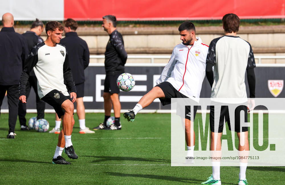 Stuttgart, Fußball UEFA Champions League, Saison 2026-2027, VfB Stuttgart Training, Grischa Prömel, Deniz Undav