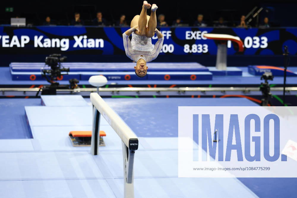 MAIANA PRAT of Team France performs on the Balance Beam during the Women s Qualification subdivision 6 10 of the 54th Artistic Gymnastics World Championships at the Ahoy Arena in Rotterdam, Netherlands. Rotterdam Netherlands - ZUMAc179 20261019_zep_c179_017