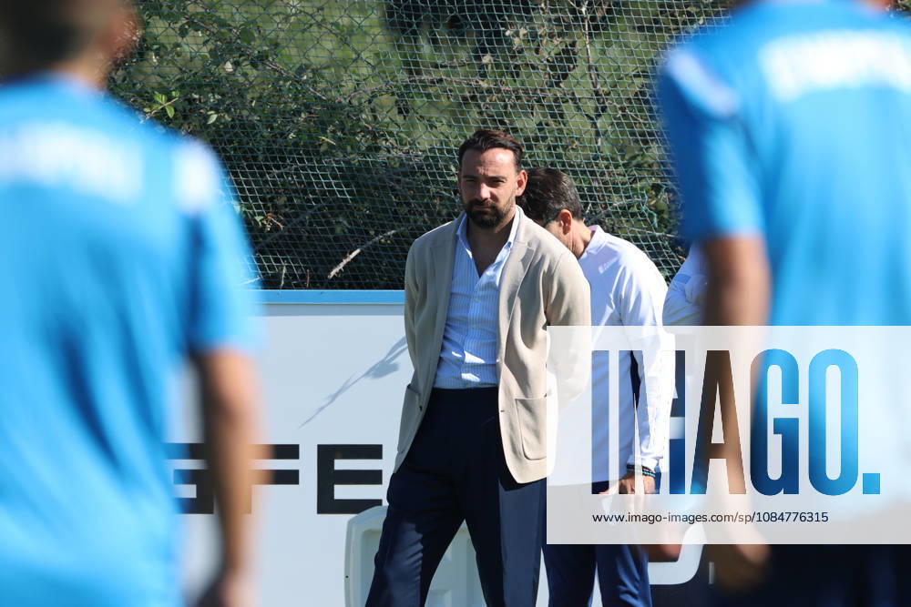 SSC Napoli Training Session Giovanni Manna, sporting director of Napoli, during a training session ahead of the UEFA Champions League 2026 27 at the Napoli training center in Castel Volturno, Italy, on October 19, 2026. Castel Volturno Napoli Italy