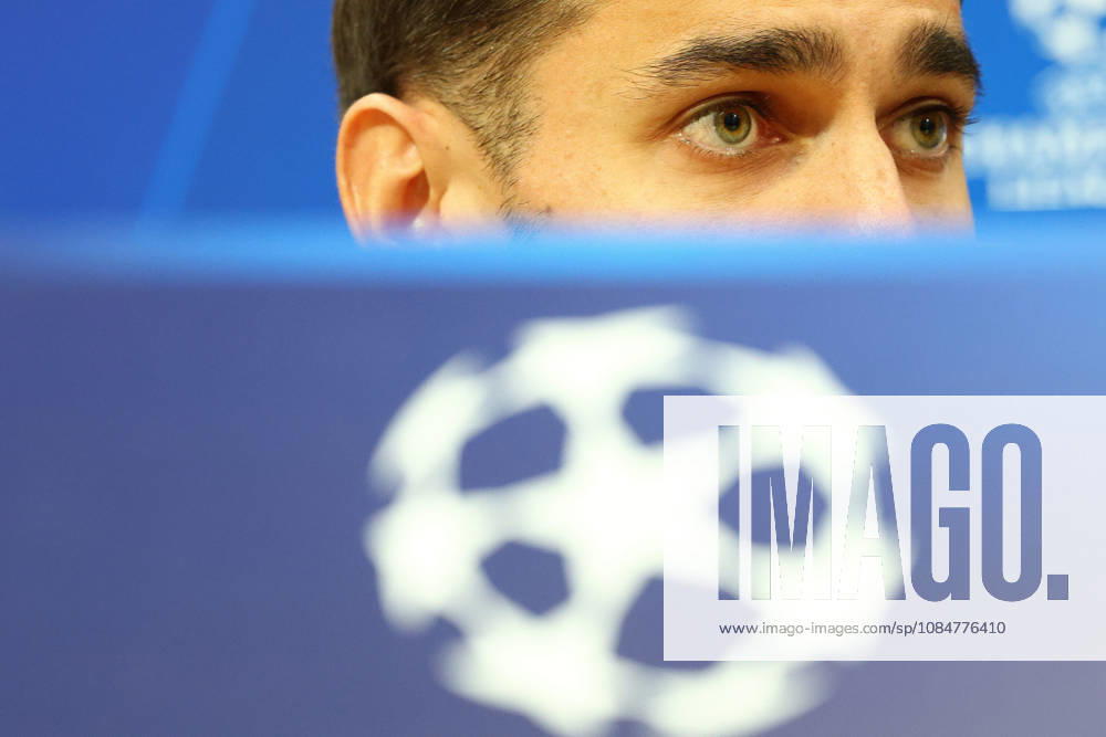 Napoli’s goalkeeper Alex Meret During the Napoli-Bodo Glimt Champions League press conference, PK, Pressekonferenz in the press room at the Diego Armando Maradona Stadium on October 19, 2026.