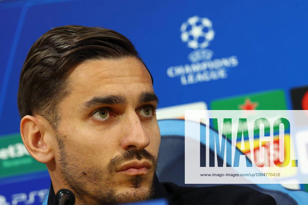 Napoli’s goalkeeper Alex Meret During the Napoli-Bodo Glimt Champions League press conference, PK, Pressekonferenz in the press room at the Diego Armando Maradona Stadium on October 19, 2026.
