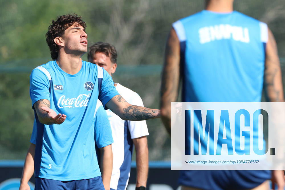 SSC Napoli Training Session Luca Marianucci of Napoli participates in a training session ahead of the UEFA Champions League 2026 27 at the Napoli training center in Castel Volturno, Italy, on October 19, 2026. Castel Volturno Napoli Italy