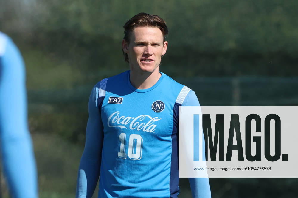 SSC Napoli Training Session Scott McTonimay of Napoli during a training session ahead of the UEFA Champions League 2026 27 at the Napoli training center in Castel Volturno, Italy, on October 19, 2026. Castel Volturno Napoli Italy