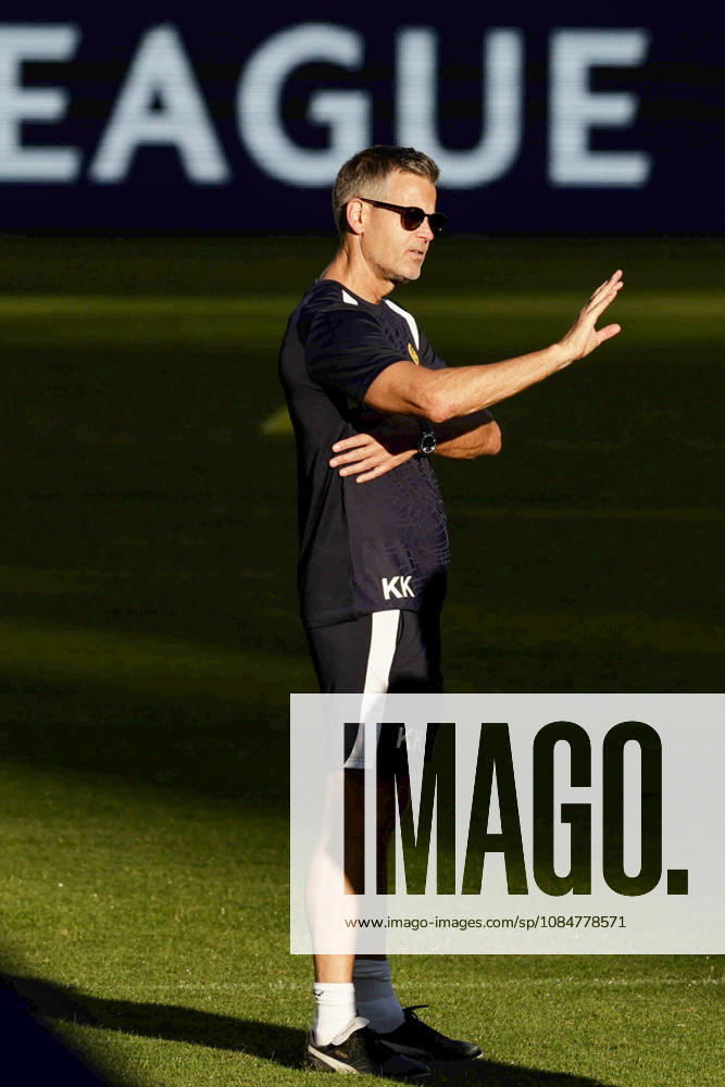 Training session Bodo Glimt Bodo Glimt s Norwegian coach Kjetil Knutsenduring training of the UEFA Champions League Bodo Glimt against SSC Napoli at Diego Armando Maradona Stadium on October, 19, 2026 in Naples, _BPH0189