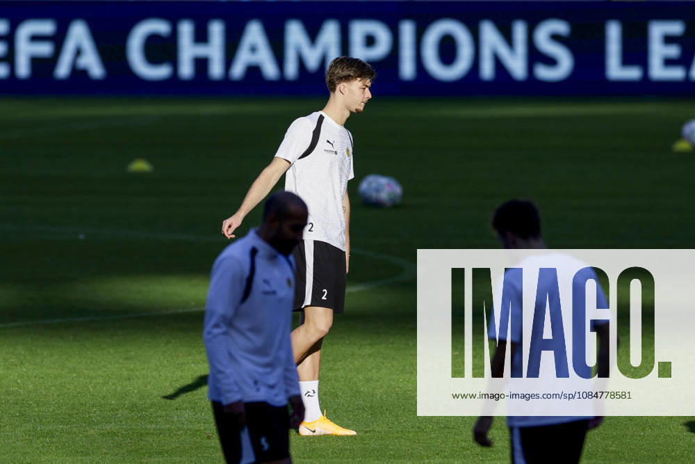 Training session Bodo Glimt Bodo Glimt s Danish defender Villads Nielsen during training of the UEFA Champions League Bodo Glimt against SSC Napoli at Diego Armando Maradona Stadium on October, 19, 2026 in Naples, _BPH9989