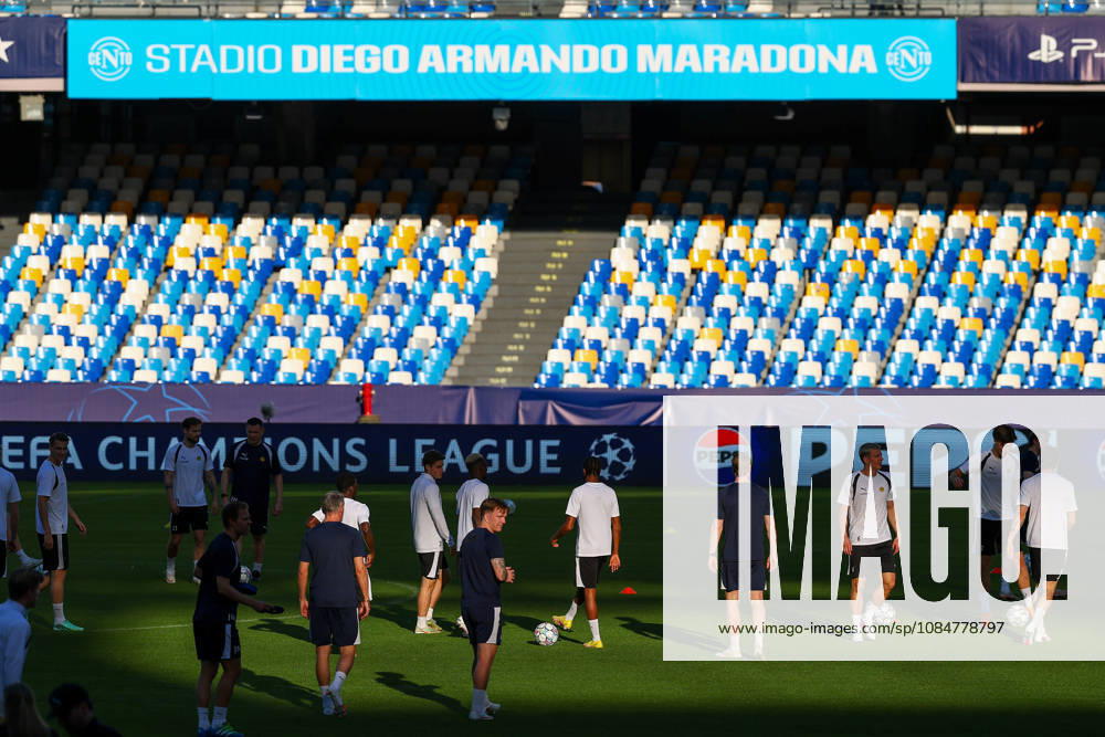 During the Napoli-Bodo Glimt Champions League , Bodø Glimt training sessionat the Diego Armando Maradona Stadium on October 19, 2026.