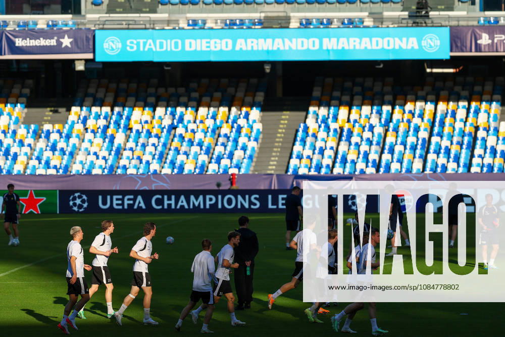 During the Napoli-Bodo Glimt Champions League , Bodø Glimt training sessionat the Diego Armando Maradona Stadium on October 19, 2026.