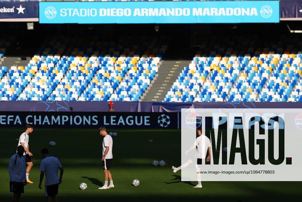 During the Napoli-Bodo Glimt Champions League , Bodø Glimt training sessionat the Diego Armando Maradona Stadium on October 19, 2026.