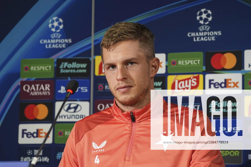 Ahead of Fenerbahce v Slavia Prague - UEFA Champions League ISTANBUL, TURKIYE - OCTOBER 19 : Slavia Prague s player David Zima attends a press conference, PK, Pressekonferenz at Chobani Stadium ahead of the UEFA Champions League matchday 3 fixture against Fenerbahce on October 19, 2026 in Istanbul, Turkiye. Beyza Comert Anadolu Istanbul Turkey. Editorial use only. Please get in touch for any other usage.
