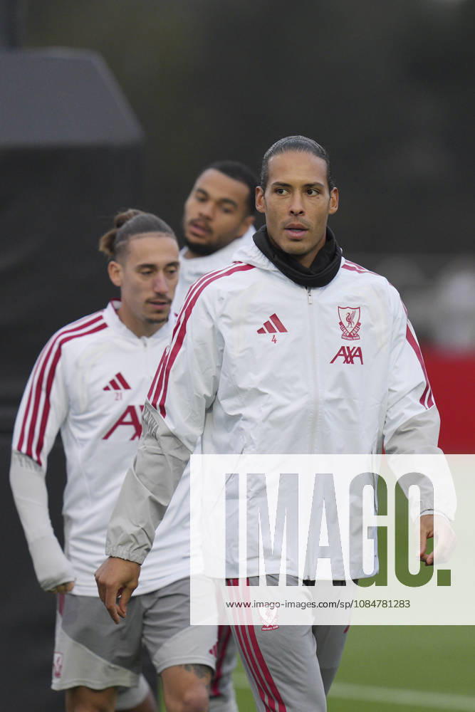 Liverpool Training, Champions League Virgil van Dijk of Liverpool FC warms up before the Liverpool Training Session ahead of the UEFA Champions League Matchday 3 v Villarreal CF, AXA Training Centre, Liverpool, United Kingdom on 19 October 2026 Credit: Steve Flynn Every Second Media Editorial use only. All images are copyright Every Second Media Limited. No images may be reproduced without prior permission.