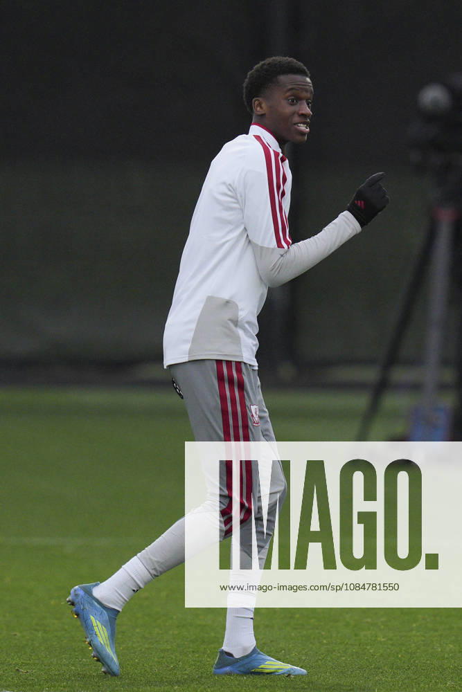Liverpool Training, Champions League Trey Nyoni of Liverpool FC gestures during the Liverpool Training Session ahead of the UEFA Champions League Matchday 3 v Villarreal CF, AXA Training Centre, Liverpool, United Kingdom on 19 October 2026 Credit: Steve Flynn Every Second Media Editorial use only. All images are copyright Every Second Media Limited. No images may be reproduced without prior permission.