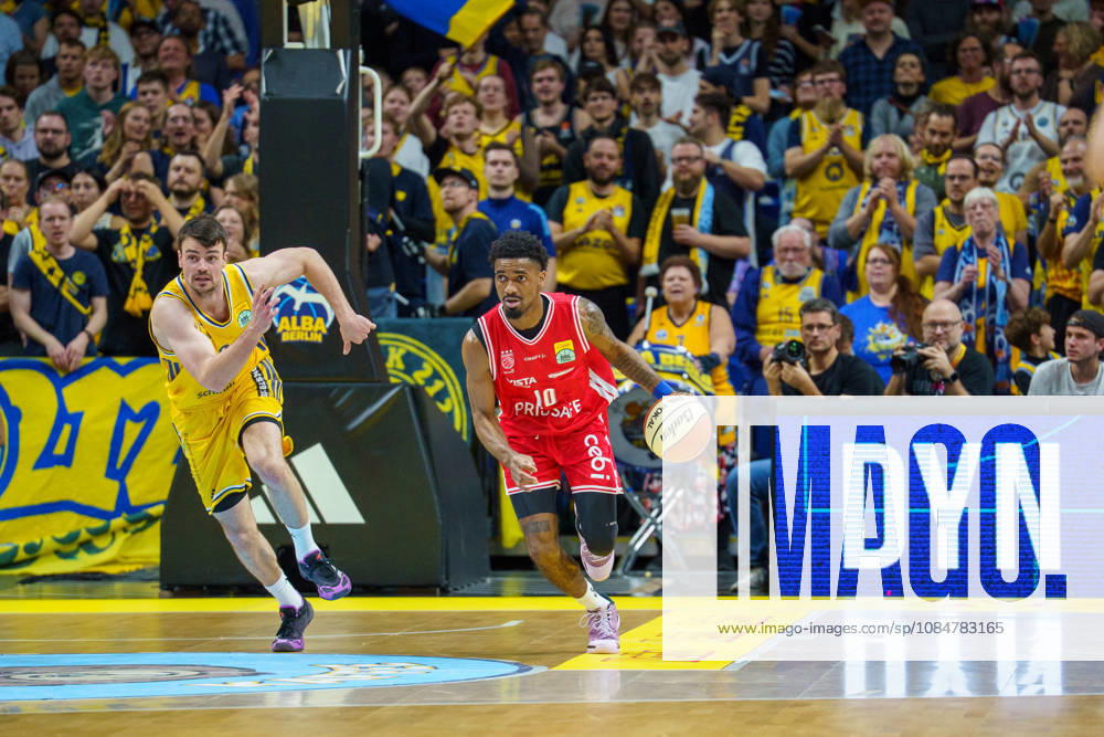 Im Bild: Mylik Wilson (BMA365 Bamberg Baskets, 10) 19.10.2026, Alba Berlin - BMA365 Bamberg Baskets, BBL-Pokal Achtelfinale, Basketball, Saison 2026 27, Uber Arena
