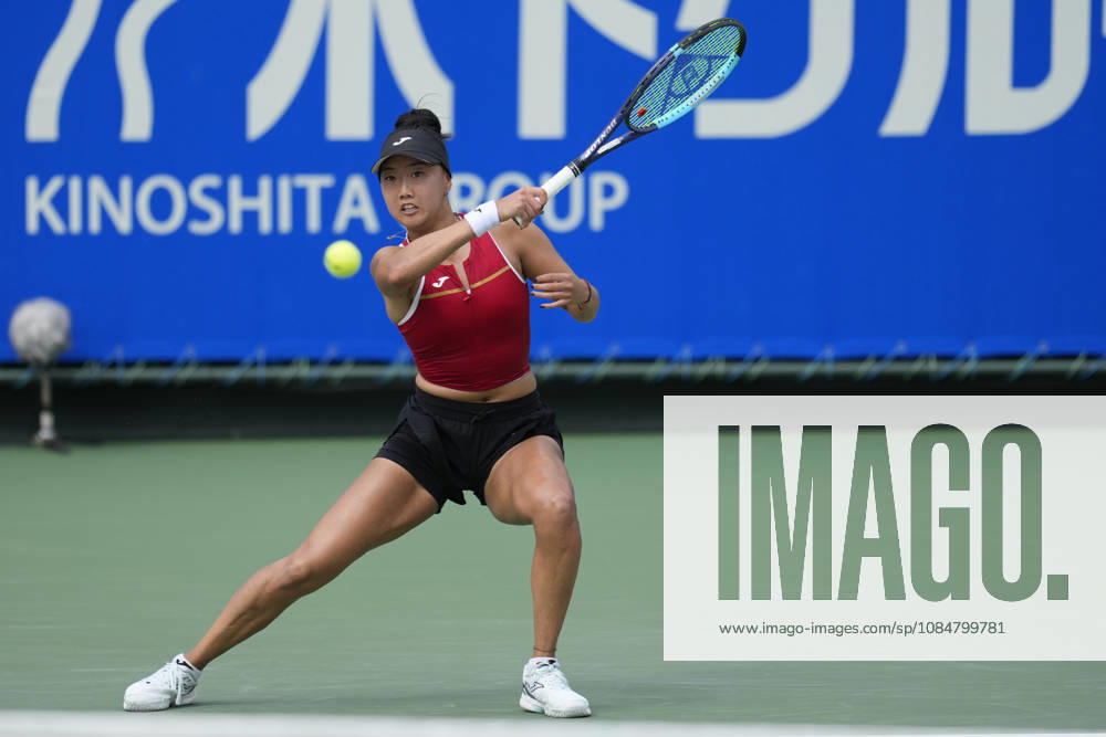 WTA, Tennis Damen Kinoshita Group Japan Open - Day 2 Ann Li of the United States plays during her round of 32 singles match against Emerson Jones of Australia at the 2026 Kinoshita Group Japan Open Women s tennis tournament at Utsubo Tennis Center in Osaka, Japan, on October 20, 2026. Osaka Japan