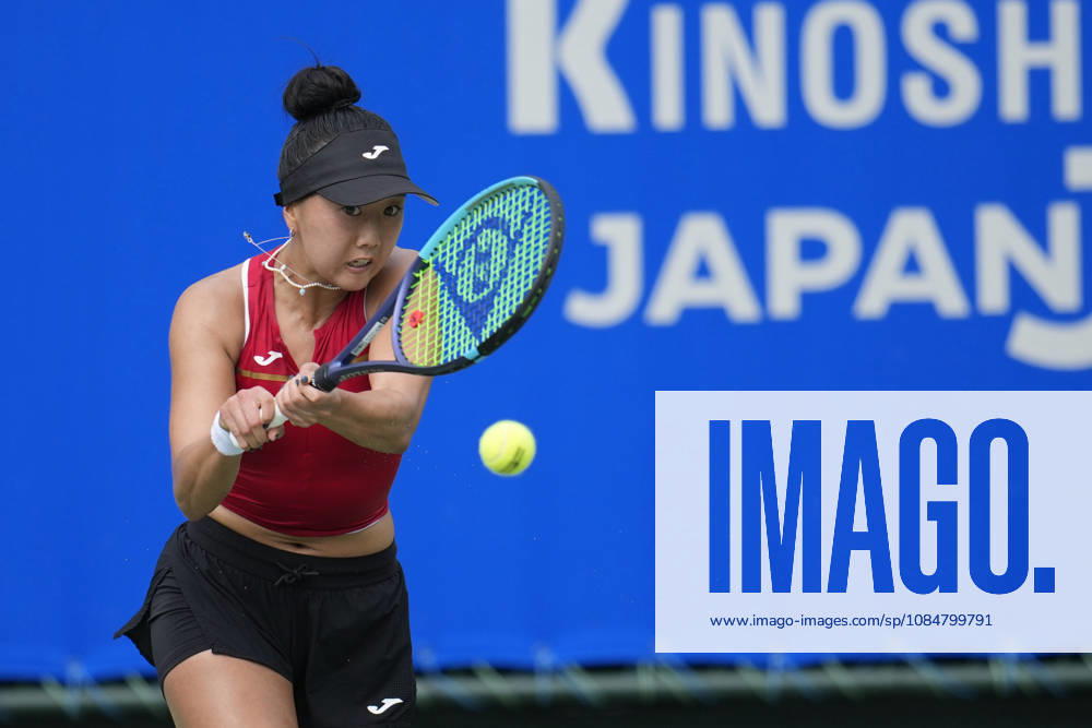 WTA, Tennis Damen Kinoshita Group Japan Open - Day 2 Ann Li of the United States plays during her round of 32 singles match against Emerson Jones of Australia at the 2026 Kinoshita Group Japan Open Women s tennis tournament at Utsubo Tennis Center in Osaka, Japan, on October 20, 2026. Osaka Japan