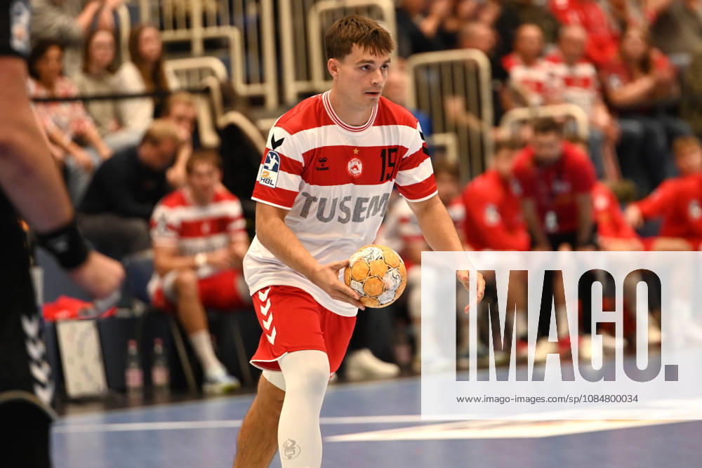 Nils Homscheid TuSEM Essen - TV Emsdetten 19.10.2026 Nils Homscheid (TuSEM Essen), 2. Handball Bundesliga TuSEM Essen - TV Emsdetten am 19. Oktober 2026 in der Sporthalle am Hallo, Essen. Endstand: 32:25 vor 2.132 Zuschauer.