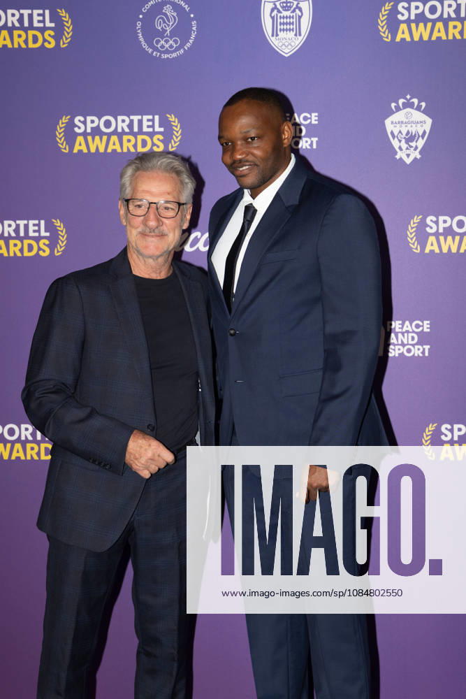 SPORTEL AWARDS MONACO 2026 Jean Luc Ettori and Steve Mandanda attend Sportel Awards Ceremony on October 19, 2026 in Monte-Carlo, Monaco, Credit:thierry carpico Avalon
