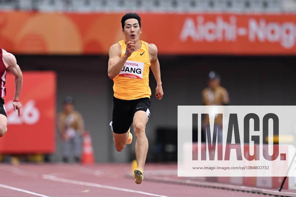 JANG Minho (KOR), OCTOBER 20, 2026 - Para Athletics : Mens 100m T13 heat during the Asian Para Games Aichi-Nagoya 2026 at Nagoya City Mizuho Park Athletic Stadium in Aichi, Japan. Noxthirdxpartyxsales aflo_357536629 KenjiroxMatsuox