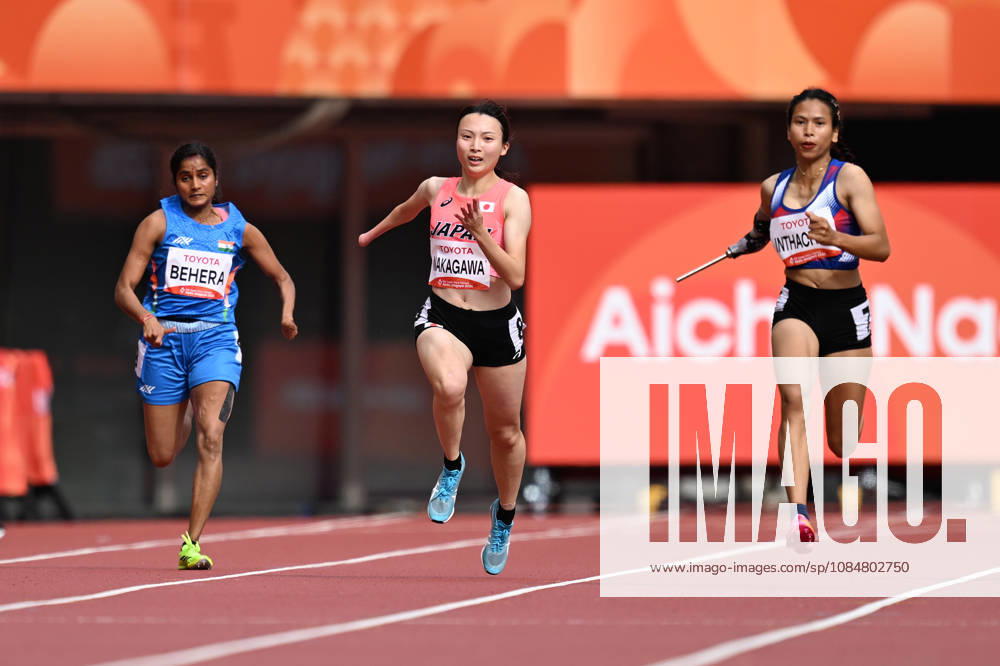 Moe Nakagawa (JPN), OCTOBER 20, 2026 - Para Athletics : Womens 200m T47 final during the Asian Para Games Aichi-Nagoya 2026 at Nagoya City Mizuho Park Athletic Stadium in Aichi, Japan. Noxthirdxpartyxsales aflo_357536676 KenjiroxMatsuox