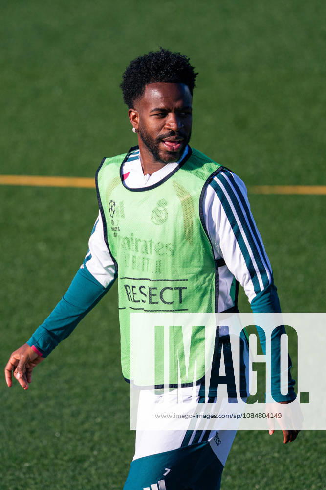 SOCCER - UEFA Champions League - Real Madrid - press conference, PK, Pressekonferenz Photo by IPA ABACAPRESS.COM89945295 - MADRID, SPAIN - OCTOBER 20: Vinicius Junior of Real Madrid CF during training on the day before Matchday 3 of the 2026 27 UEFA Champions League group stage at Ciudad Real Madrid on October 20, 2026, in Madrid, Spain. during the Real Madrid press conference following the UEFA Champions League soccer match in Madrid, Spain, on October 20, 2026 Madrid Spain