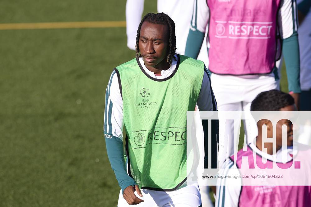 Yan Diomande (Real Madrid CF) is seen in action during a training session on the eve of the UEFA Champions League 2026 2027 match between Real Madrid CF and RB Leipzig..Real Madrid CF is holding its final training session ahead of its third UEFA Champions League game. UEFA Champions League 2026 2027 - Real Madrid CF Training Session In Madrid, Spain - 20 Oct 2026 - ZUMAs197 20261020_aaa_s197_011