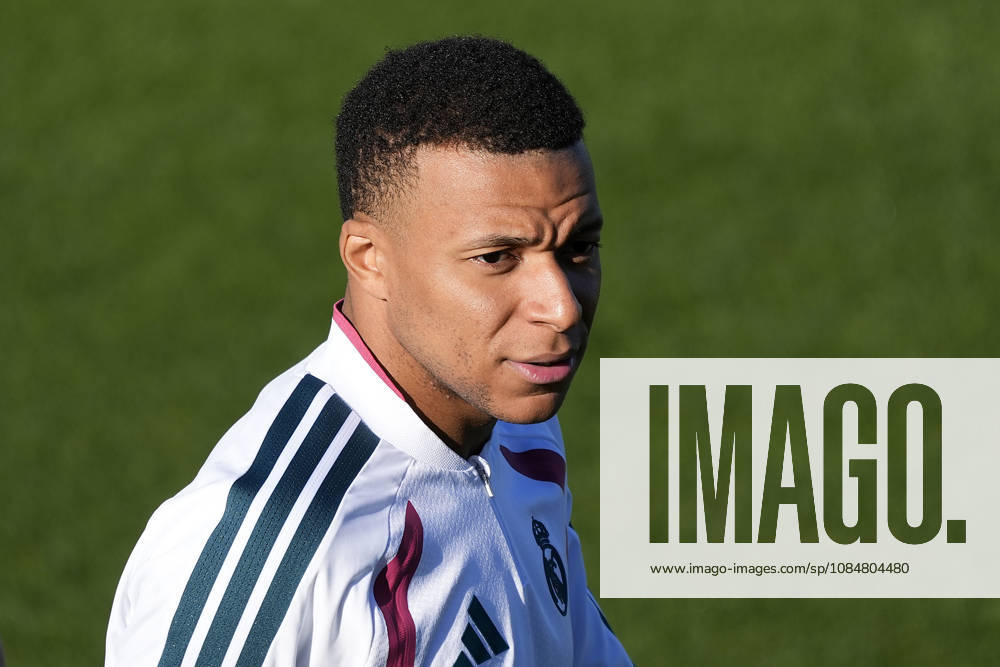 REAL MADRID CF v RB LEIPZIG. CHAMPIONS LEAGUE 2026 2027. ROUND 3. Real Madrid CF s Kylian Mbappe during training session prior to the Champions League round 3 match against RB Leipzig. October 20 2026. (ALTERPHOTOS Acero) MadridSpain