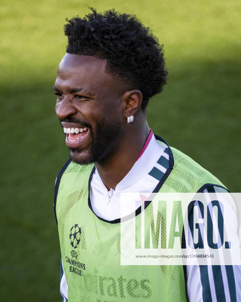 Real Madrid CF Training Session And press conference, PK, Pressekonferenz - UEFA Champions League 2026 27 League Phase MD3 MADRID, SPAIN - OCTOBER 20: Vinicius Junior of Real Madrid CF is seen training during the training session on day ahead of the UEFA Champions League 2026 27 League Phase MD3 at Ciudad Real Madrid on October 20, 2026 in Valdebebas, Spain. Valdebebas Ciudad Real Madrid Madrid Spain