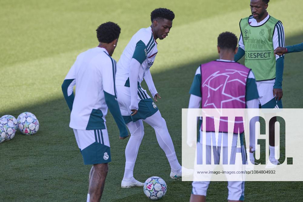 UEFA Champions League 2026 2027 - Real Madrid CF training session in Madrid, Spain - 20 Oct 2026 Aurelien Tchouameni (Real Madrid CF) is seen in action during a training session on the eve of the UEFA Champions League 2026 2027 match between Real Madrid CF and RB Leipzig. Real Madrid CF is holding its final training session ahead of its third UEFA Champions League game. Madrid Spain