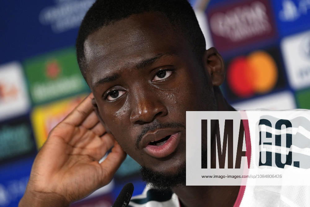 REAL MADRID CF v RB LEIPZIG. CHAMPIONS LEAGUE 2026 2027. ROUND 3. Real Madrid CF s Ibrahima Konate in press conference, PK, Pressekonferenz after raining session prior to the Champions League round 3 match against RB Leipzig. October 20 2026. (ALTERPHOTOS Acero) MadridSpain