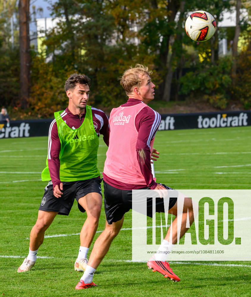 Fussball - 2. Fussball - Bundesliga - Saison 2026 2027 - 1. FC Nürnberg Nuernberg FCN ( Club ) - Training - Sportfoto Zink - - Mikayil Faye (15, 1. FC Nürnberg FCN ) Eric Porstner (41, 1. FC Nürnberg FCN )