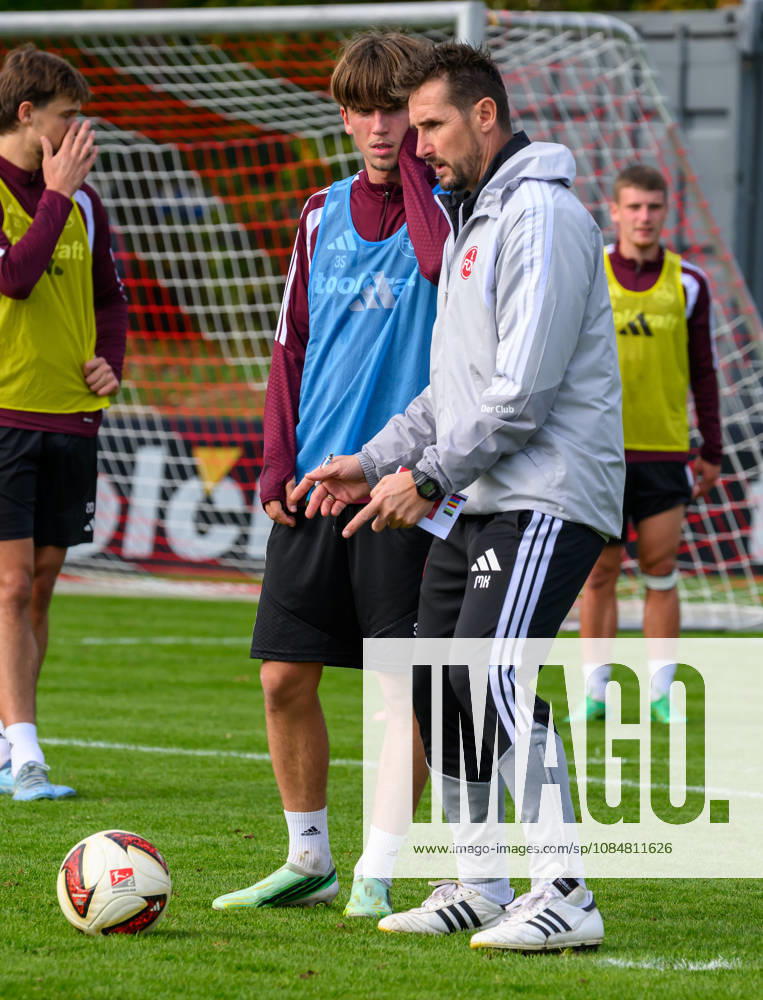Fussball - 2. Fussball - Bundesliga - Saison 2026 2027 - 1. FC Nürnberg Nuernberg FCN ( Club ) - Training - Sportfoto Zink - - Marc Kornwachs Barjuan (35, 1. FC Nürnberg FCN ) Miroslav Miro Klose ( Trainer 1. FC Nürnberg FCN )