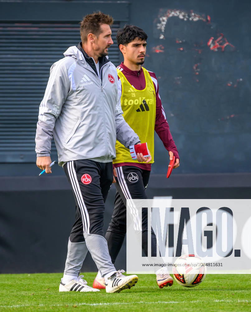 Fussball - 2. Fussball - Bundesliga - Saison 2026 2027 - 1. FC Nürnberg Nuernberg FCN ( Club ) - Training - Sportfoto Zink - - Miroslav Miro Klose ( Trainer 1. FC Nürnberg FCN ) Can Yahya Moustfa (28, 1. FC Nürnberg FCN )