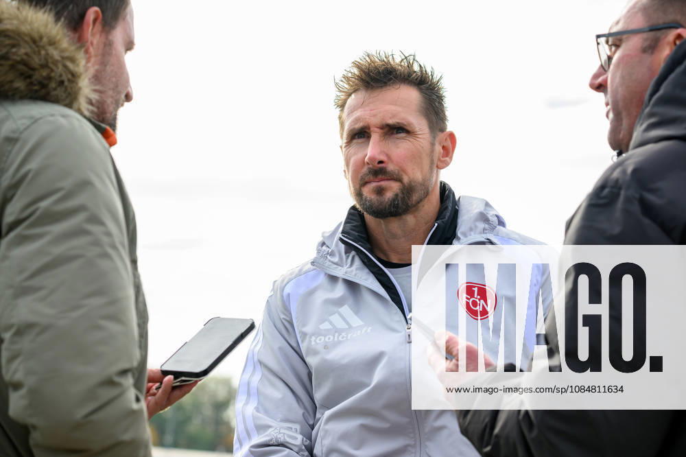 Fussball - 2. Fussball - Bundesliga - Saison 2026 2027 - 1. FC Nürnberg Nuernberg FCN ( Club ) - Training - Sportfoto Zink - - Miroslav Miro Klose ( Trainer 1. FC Nürnberg FCN ) im Interview