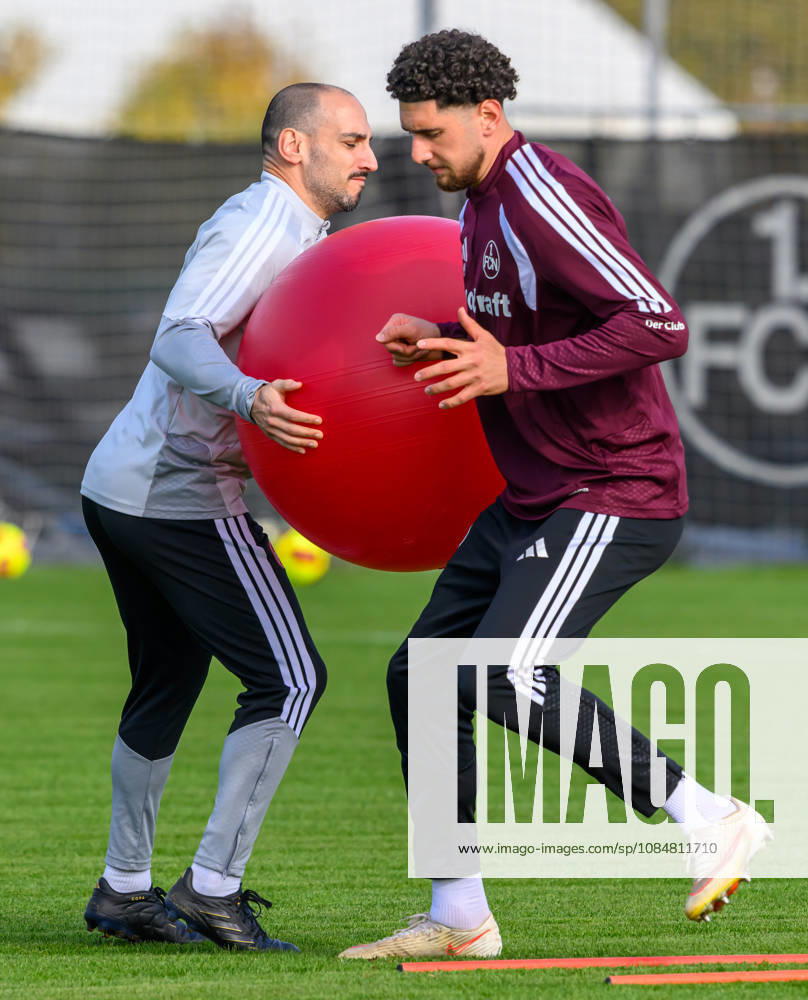 Fussball - 2. Fussball - Bundesliga - Saison 2026 2027 - 1. FC Nürnberg Nuernberg FCN ( Club ) - Training - Sportfoto Zink - - Gerald Stürzenhofecker Stuerzenhofecker (Athletik- und Reha-Trainer 1. FC Nürnberg FCN )Khalid Abu El Haija (44, 1. FC Nürnberg FCN )