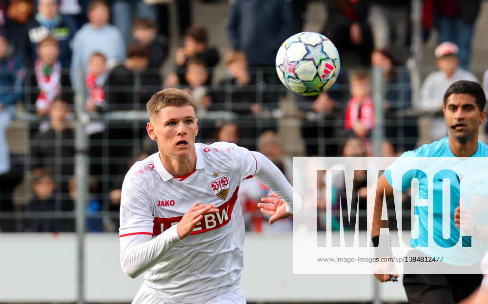 Stuttgart, Fußball U19 Champions League, Saison 2026 2027, U19 YouthLeague VfB Stuttgart vs. Atletico Madrid, Kian Speidel (VfB)