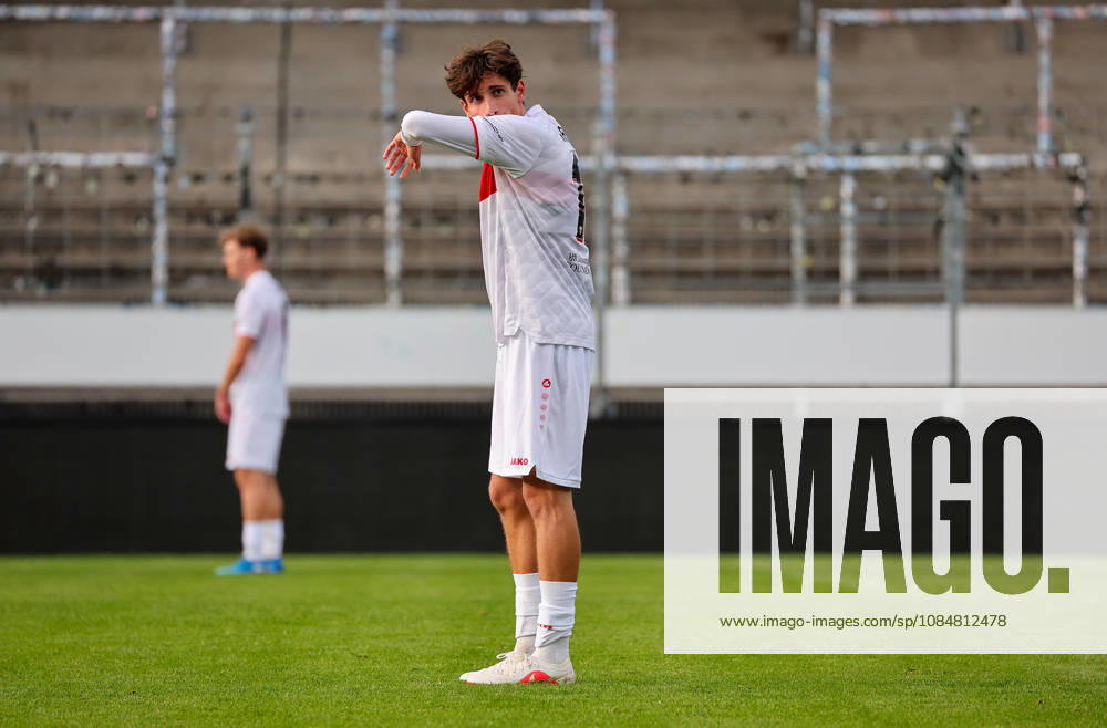 Stuttgart, Fußball U19 Champions League, Saison 2026 2027, U19 YouthLeague VfB Stuttgart vs. Atletico Madrid, Konstantinos Karangelis (VfB)