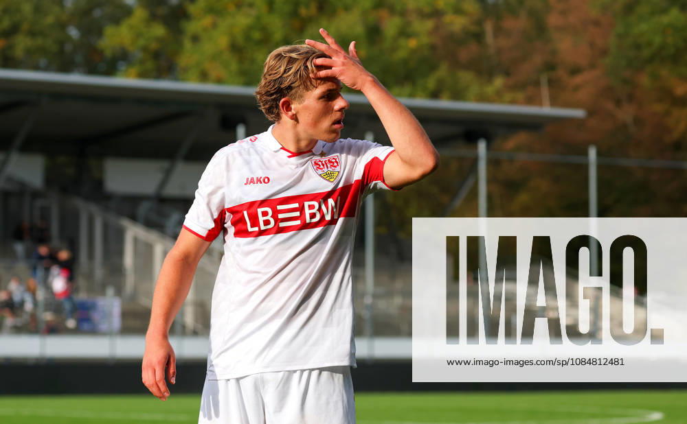 Stuttgart, Fußball U19 Champions League, Saison 2026 2027, U19 YouthLeague VfB Stuttgart vs. Atletico Madrid, Felix Neunhöffer (VfB)
