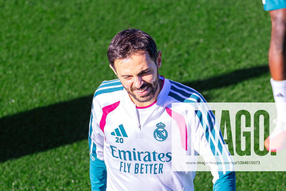 Fussball : Abschlusstraining, Real Madrid, 20.10.2026, Ciudad Real Madrid (Madrid) : Bernardo Silva (Real Madrid, 20) Portraitfoto, Portrait, Einzelaufnahme, Porträt