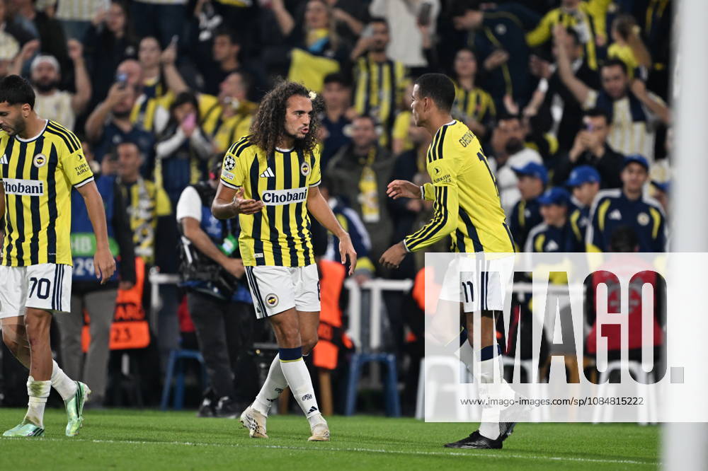 Fenerbahce v Slavia Praha - UEFA Champions League ISTANBUL, TURKIYE - OCTOBER 20: Mason Greenwood (11) of Fenerbahce celebrates after scoring a goal during the UEFA Champions League Week 3 match between Fenerbahce and Slavia Praha at Chobani Stadium, on October 20, 2026 in Istanbul, Turkiye. Oguz Yeter Anadolu Istanbul Turkey. Editorial use only. Please get in touch for any other usage.