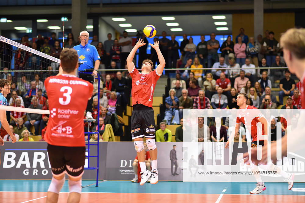 Aurel Sprenger (TV Rottenburg, 17) TV Rottenburg vs. SWD powervolleys Dueren, Volleyball, 1. Bundesliga Maenner, 1. Spieltag, Spiel 1006, Spielzeit 2026 2027, 20.10.2026, TV Rottenburg vs. SWD powervolleys Dueren, Volleyball, 1. Bundesliga Maenner, 1. Spieltag, Spiel 1006, Spielzeit 2026 2027, 20.10.2026 Rottenburg