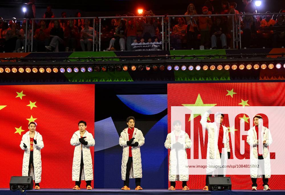 Netherlands Artistic Gymnastics World Championships 9269141 20.10.2026 China s athletes perform before the men s team final of the 2026 World Artistic Gymnastics Championships in Rotterdam, the Netherlands. Alexey Filippov Sputnik Rotterdam Netherlands